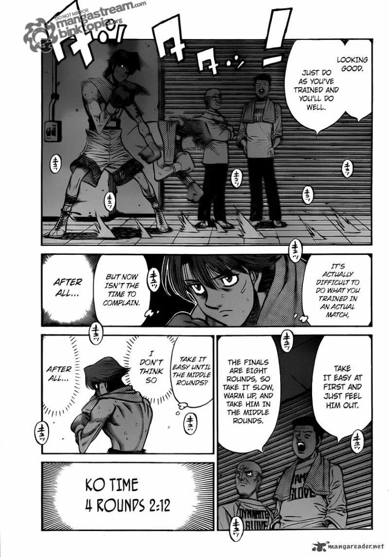 Hajime no Ippo Chapter 953 page 7