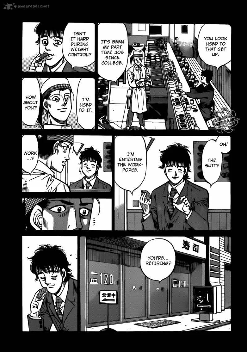 Hajime no Ippo Chapter 959 page 9