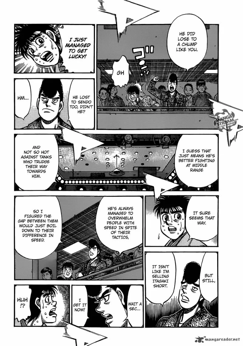 Hajime no Ippo Chapter 963 page 12