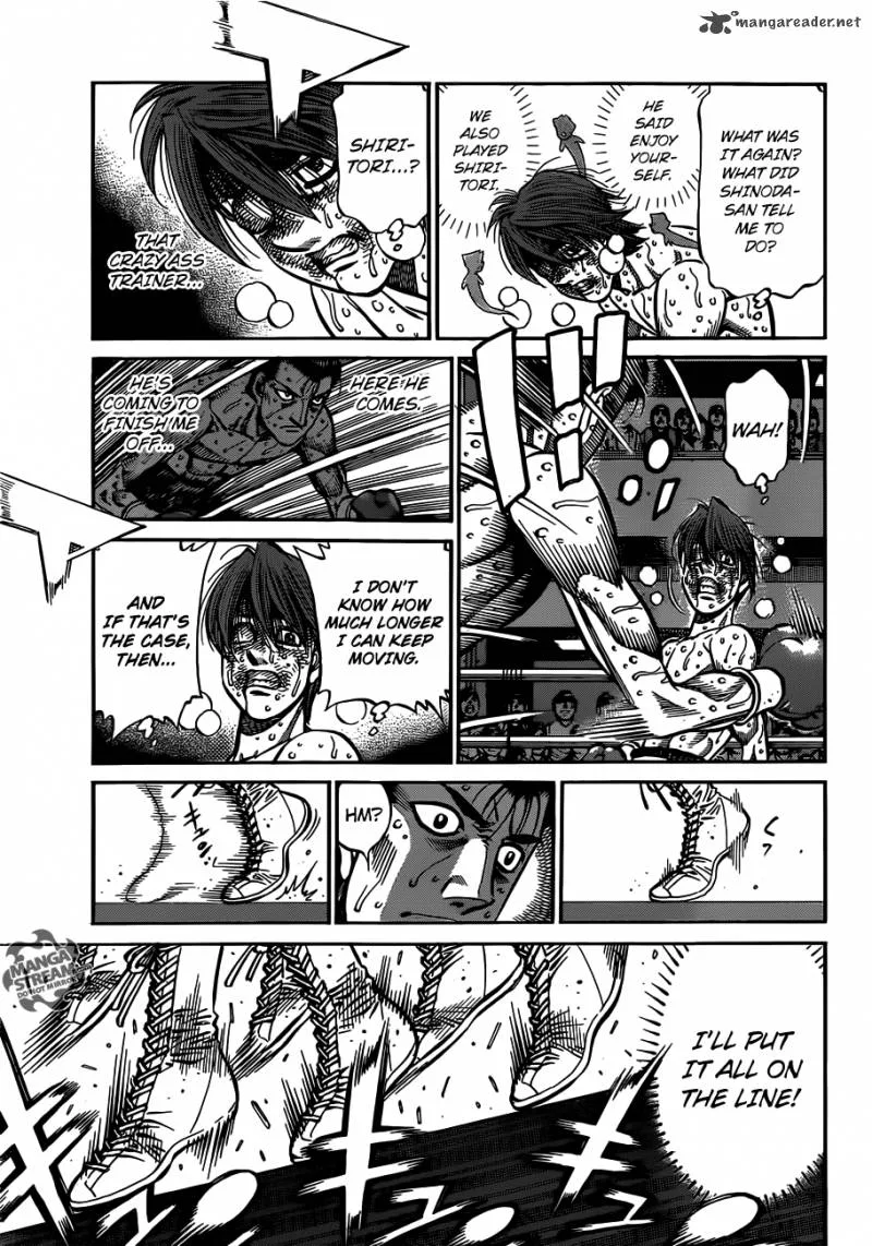 Hajime no Ippo Chapter 963 page 17