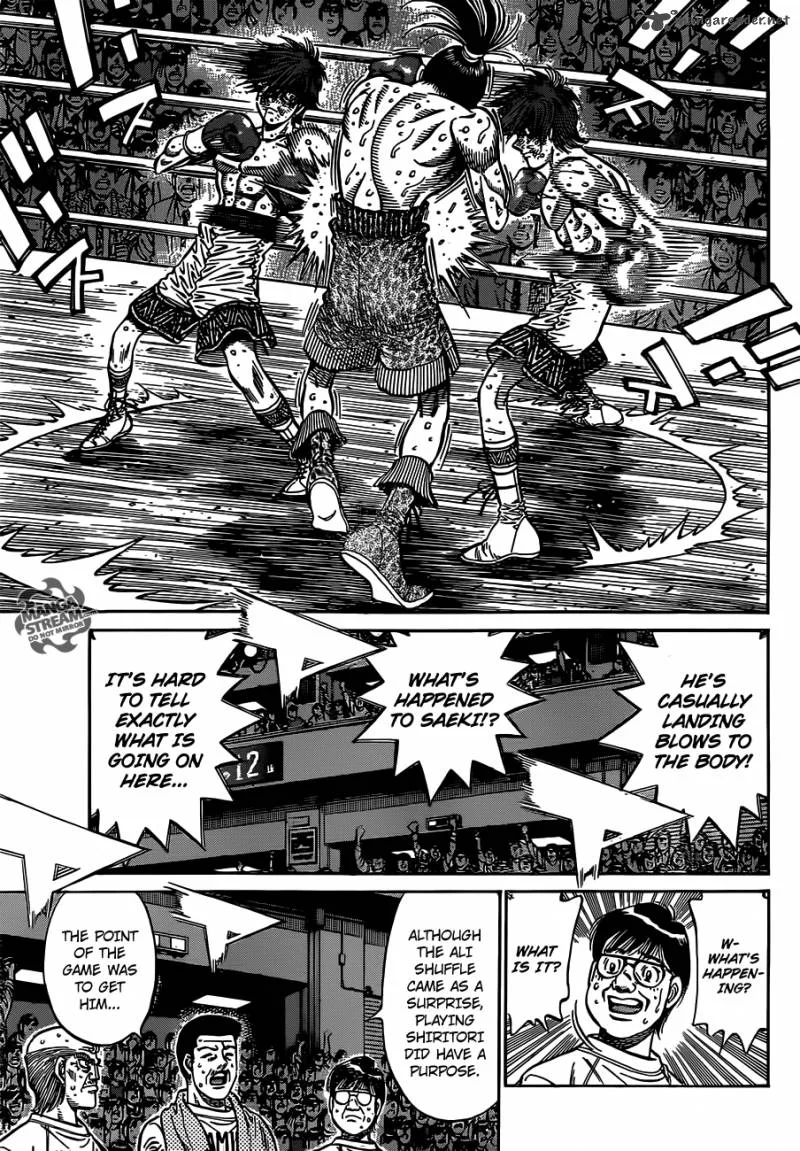 Hajime no Ippo Chapter 965 page 15