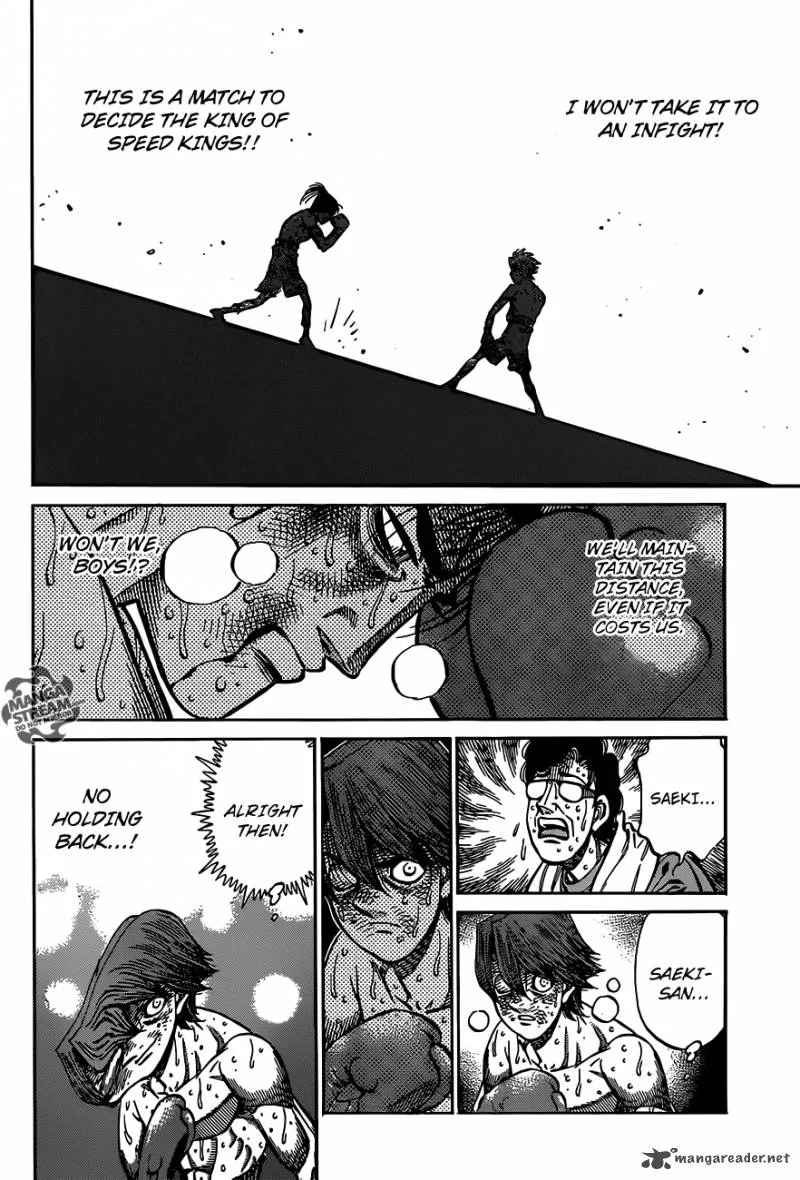 Hajime no Ippo Chapter 969 page 14