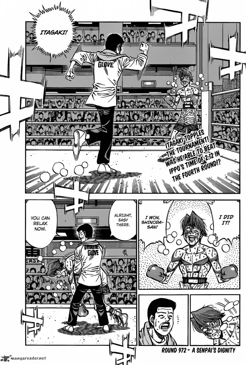 Hajime no Ippo Chapter 972 page 2