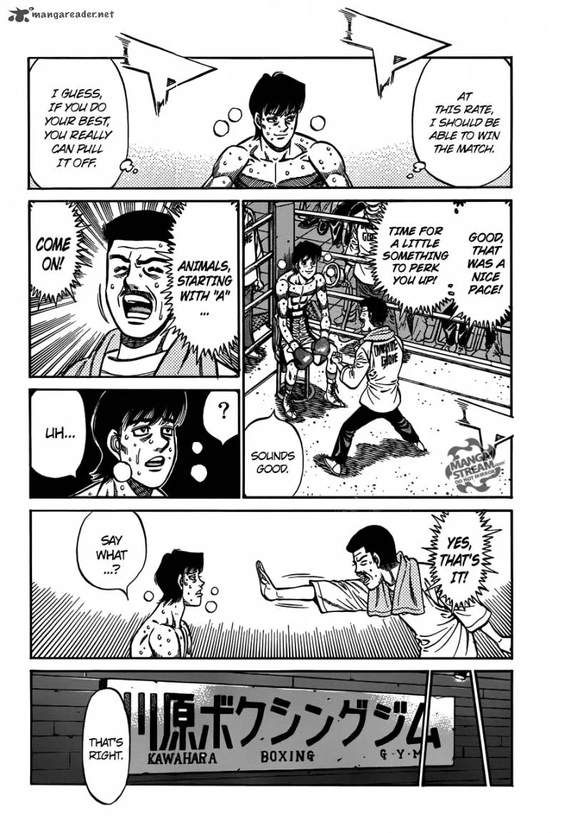 Hajime no Ippo Chapter 973 page 3