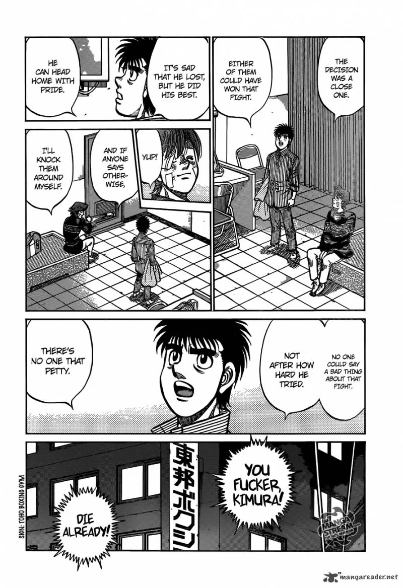 Hajime no Ippo Chapter 973 page 15