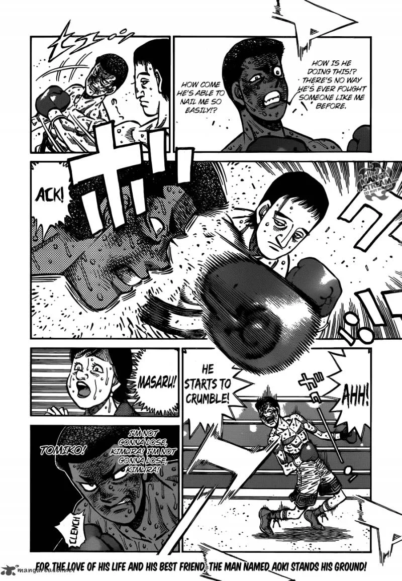 Hajime no Ippo Chapter 974 page 14