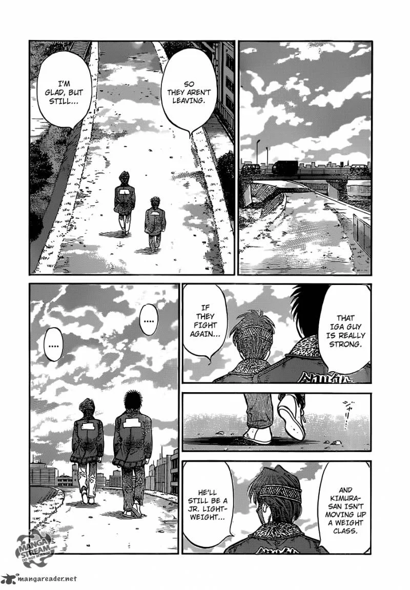 Hajime no Ippo Chapter 979 page 14
