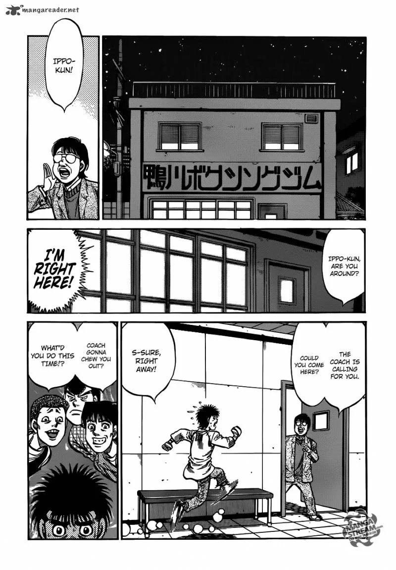 Hajime no Ippo Chapter 980 page 14