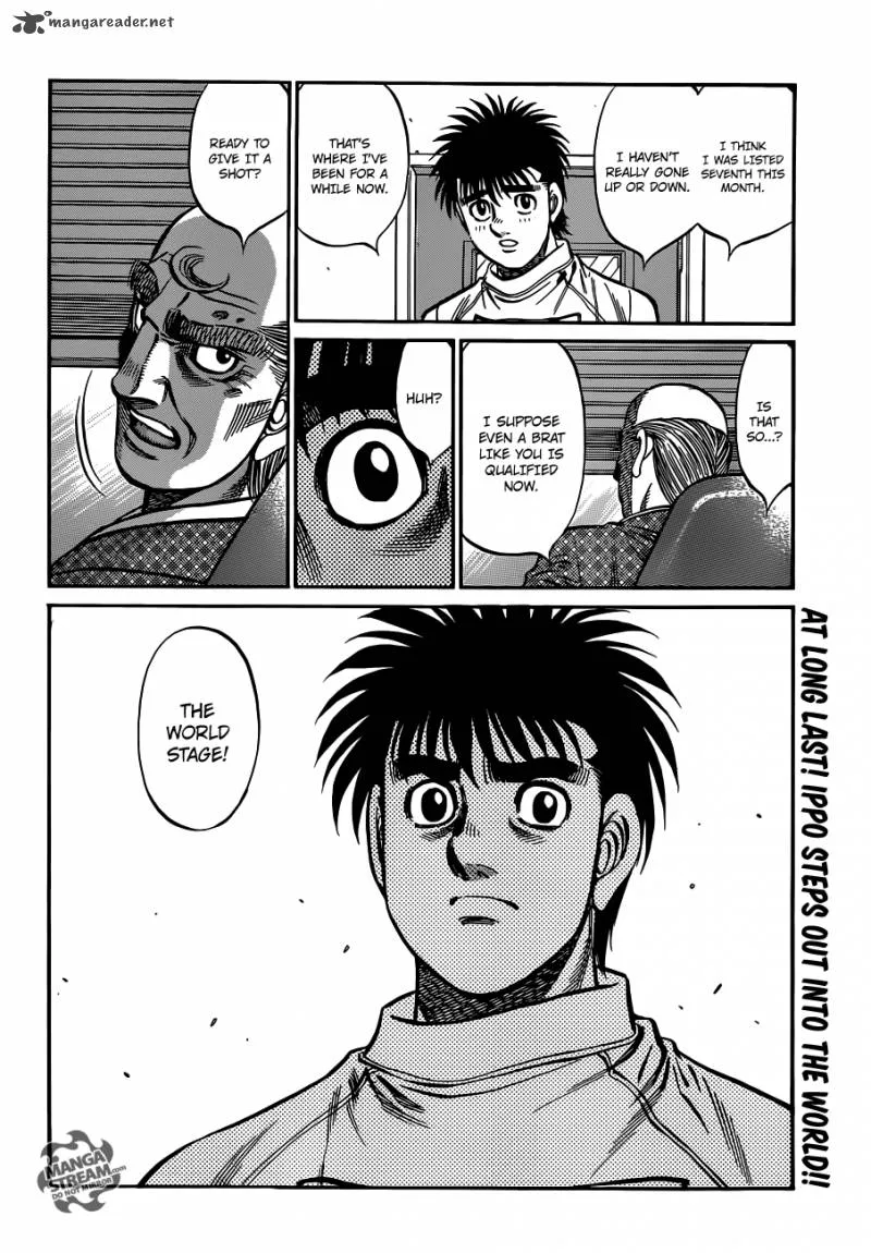 Hajime no Ippo Chapter 980 page 16