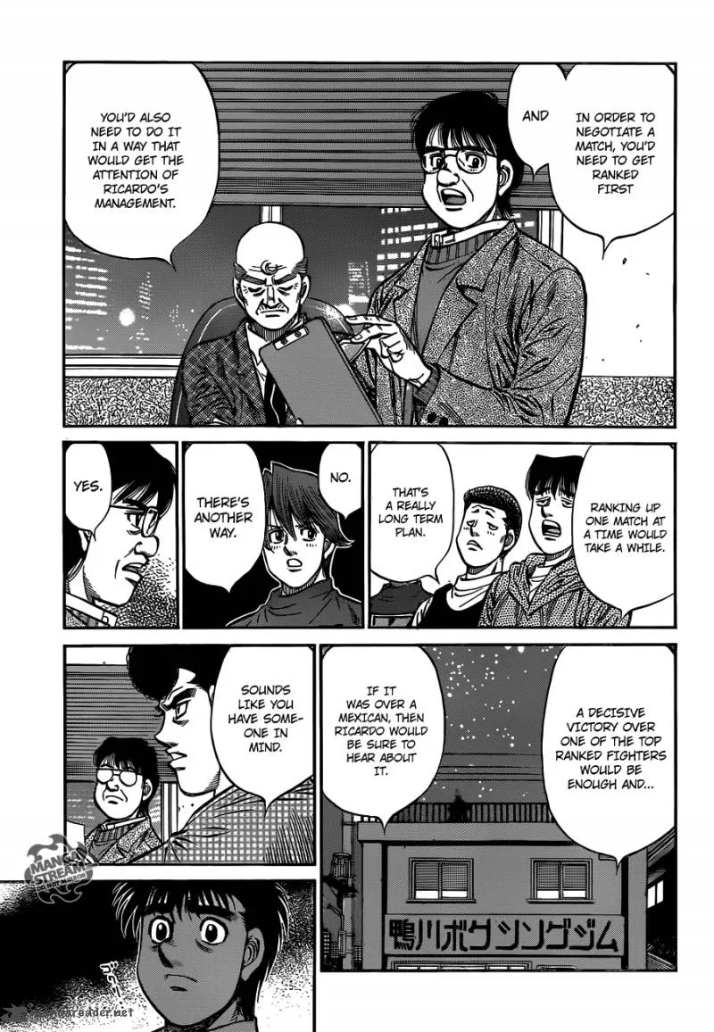 Hajime no Ippo Chapter 981 page 6