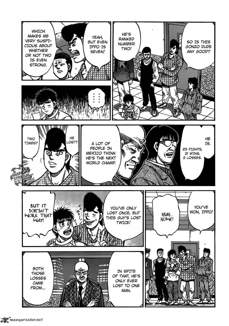 Hajime no Ippo Chapter 981 page 8