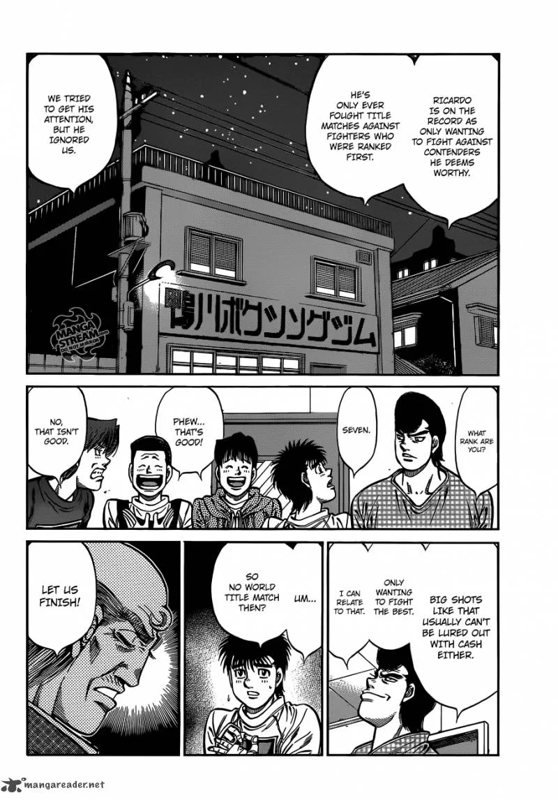 Hajime no Ippo Chapter 981 page 5