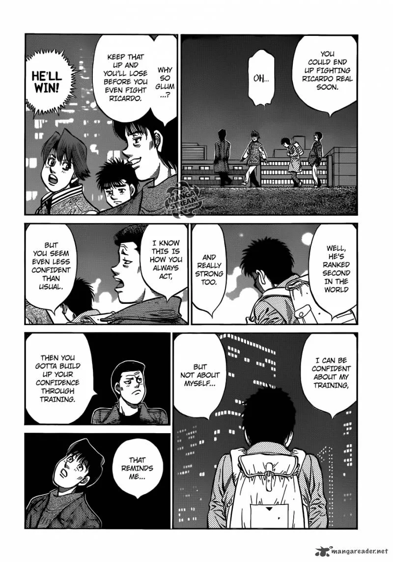 Hajime no Ippo Chapter 981 page 13