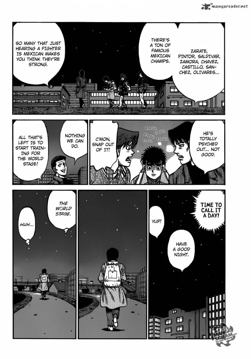 Hajime no Ippo Chapter 981 page 15