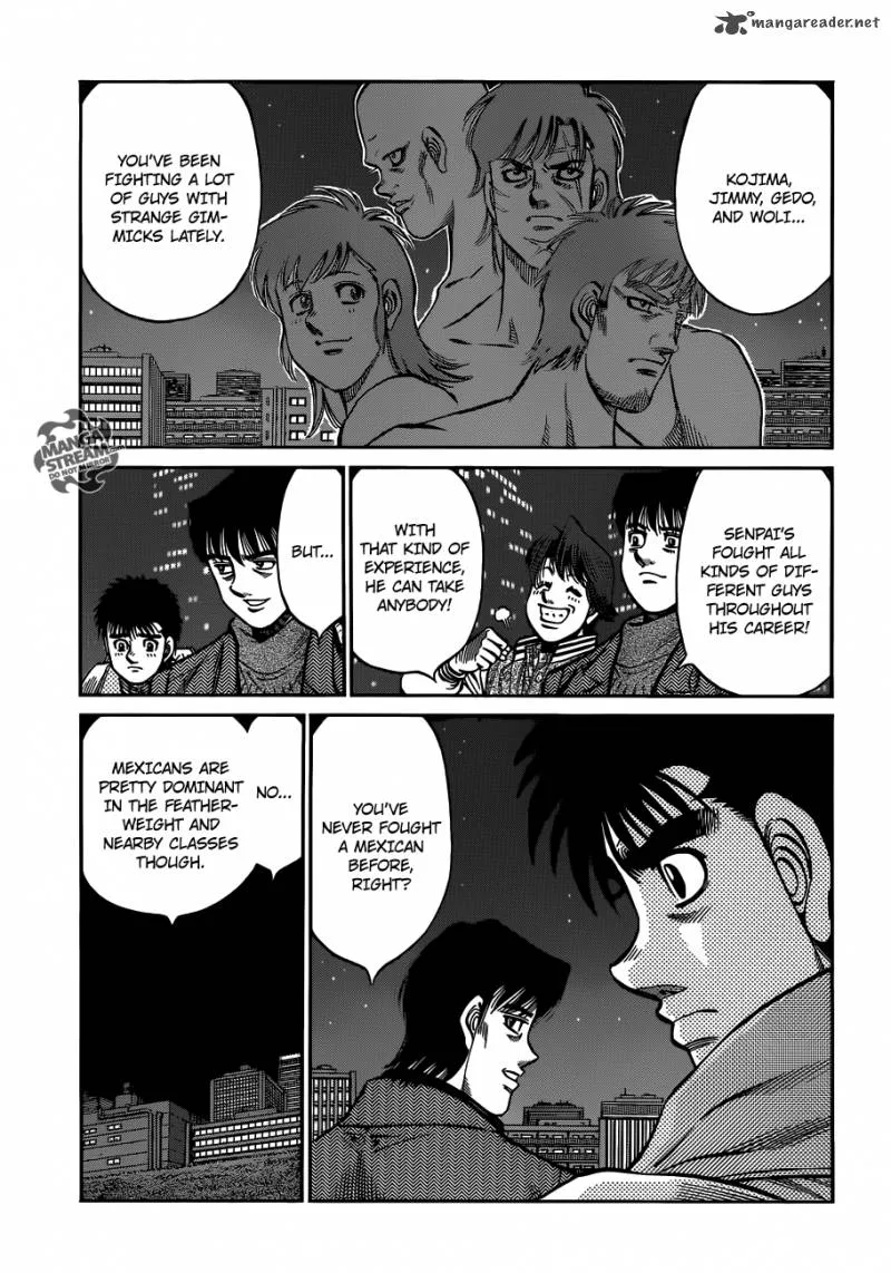 Hajime no Ippo Chapter 981 page 14