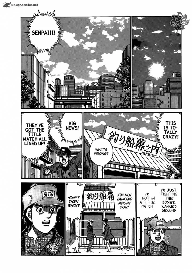 Hajime no Ippo Chapter 981 page 16