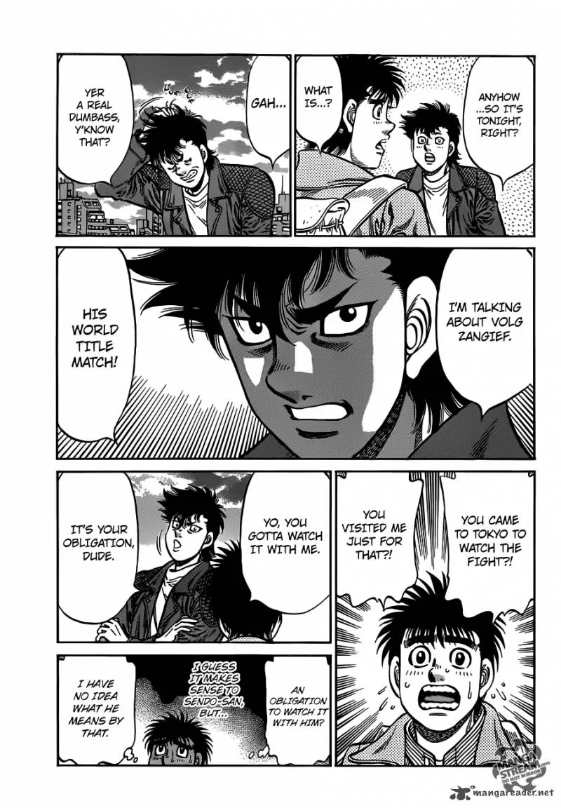 Hajime no Ippo Chapter 982 page 19