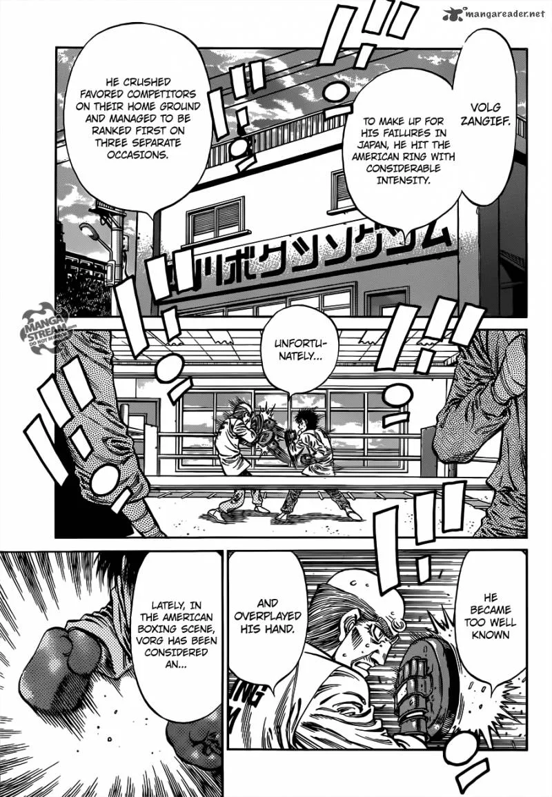 Hajime no Ippo Chapter 982 page 7