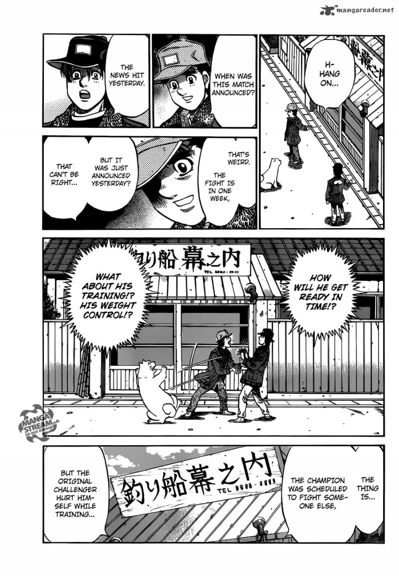 Hajime no Ippo Chapter 982 page 5