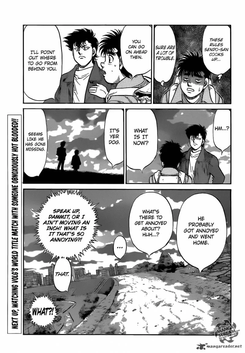 Hajime no Ippo Chapter 983 page 7