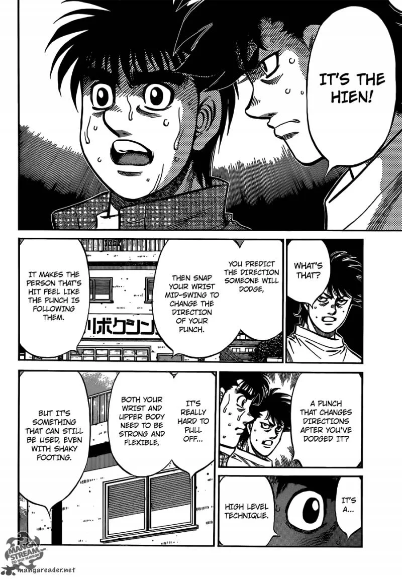 Hajime no Ippo Chapter 991 page 13