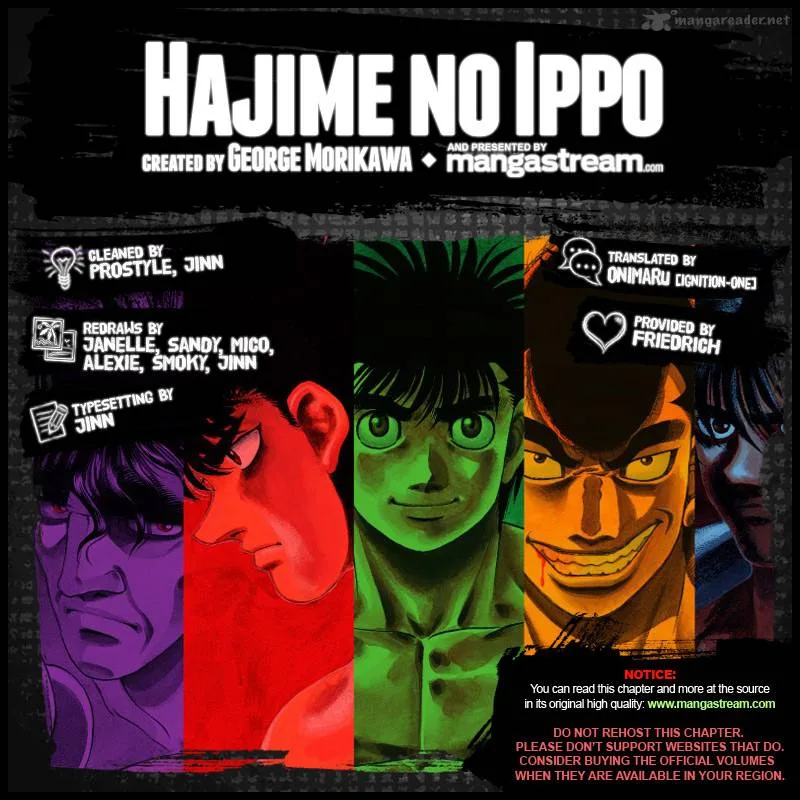Hajime no Ippo Chapter 991 page 18