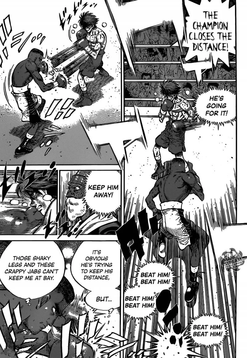 Hajime no Ippo Chapter 991 page 5