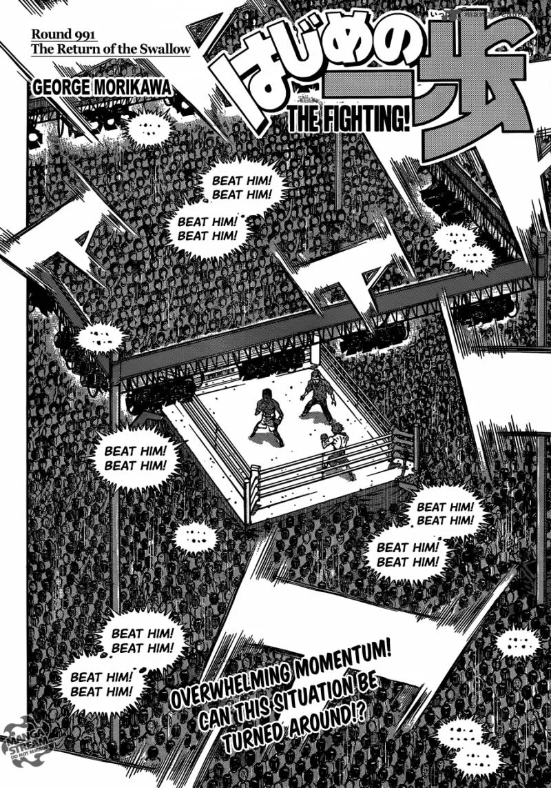 Hajime no Ippo Chapter 991 page 2