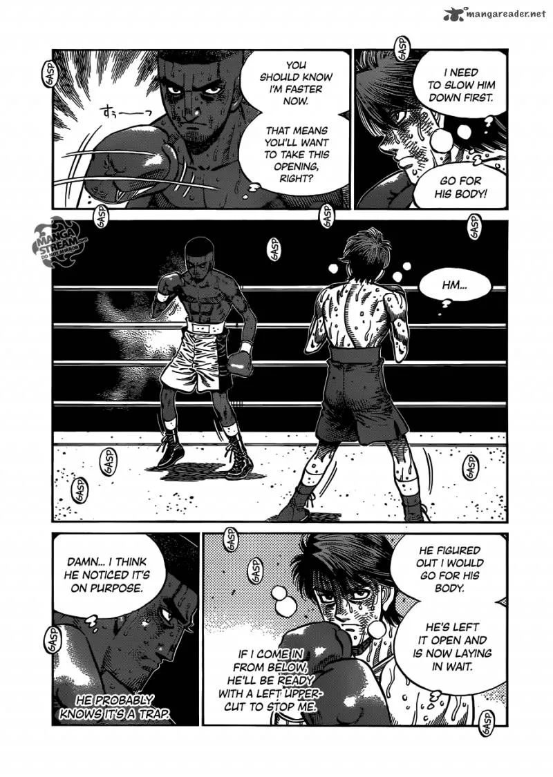 Hajime no Ippo Chapter 996 page 6