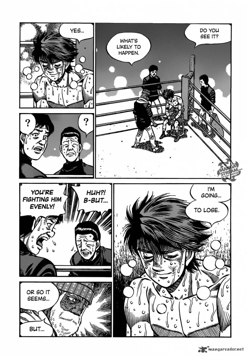 Hajime no Ippo Chapter 998 page 13