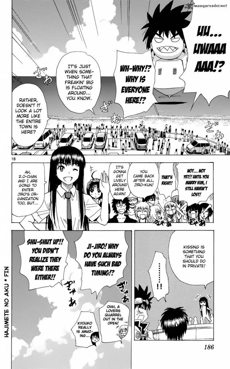 Hajimete no Aku Chapter 160 page 18