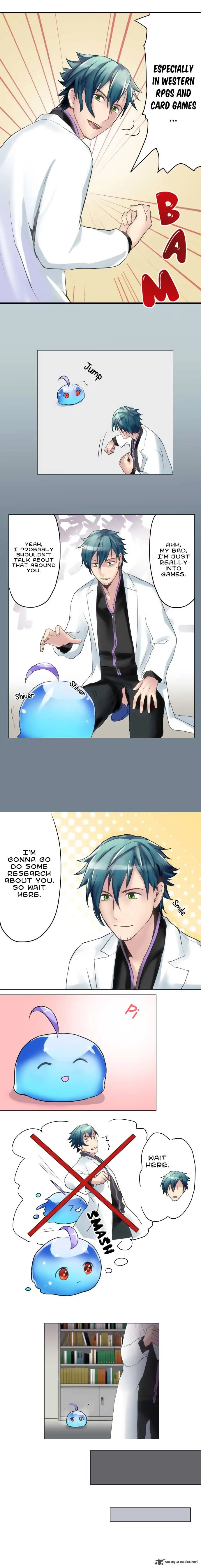 Hakase to Suraimu-chan Chapter 2 page 4