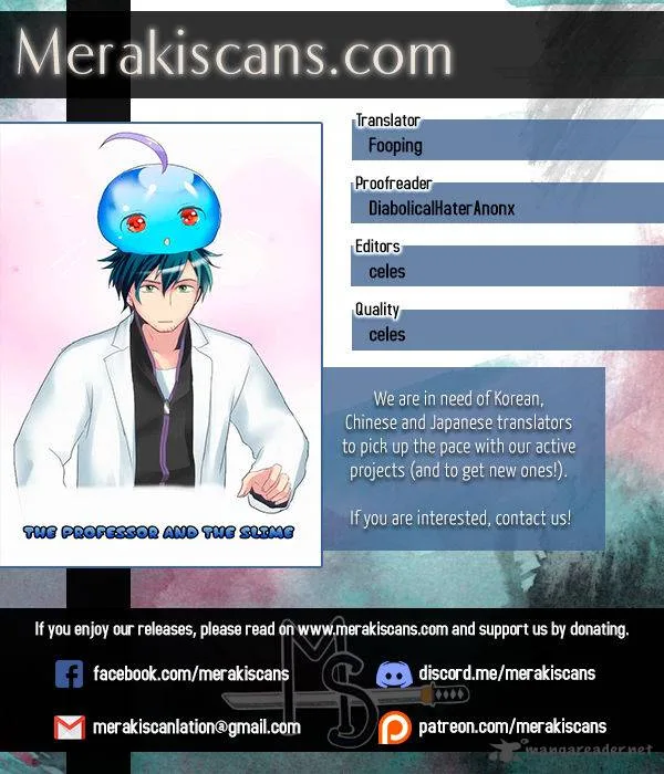 Hakase to Suraimu-chan Chapter 33 page 1