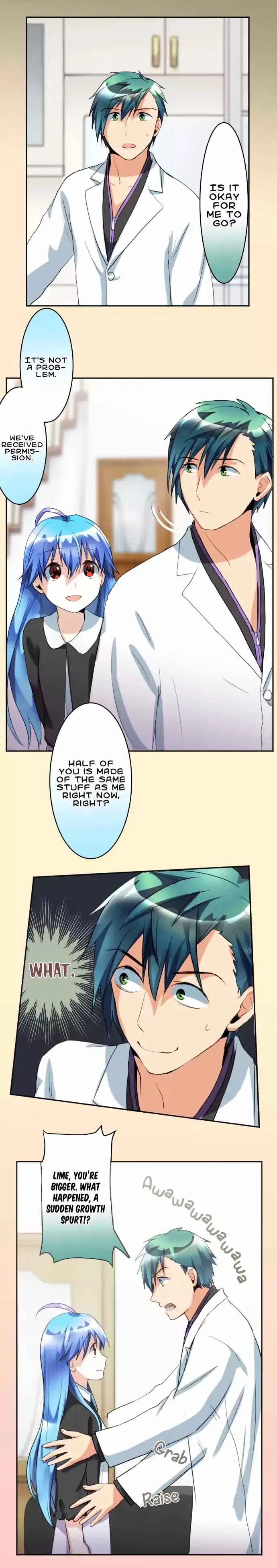 Hakase to Suraimu-chan Chapter 75 page 10
