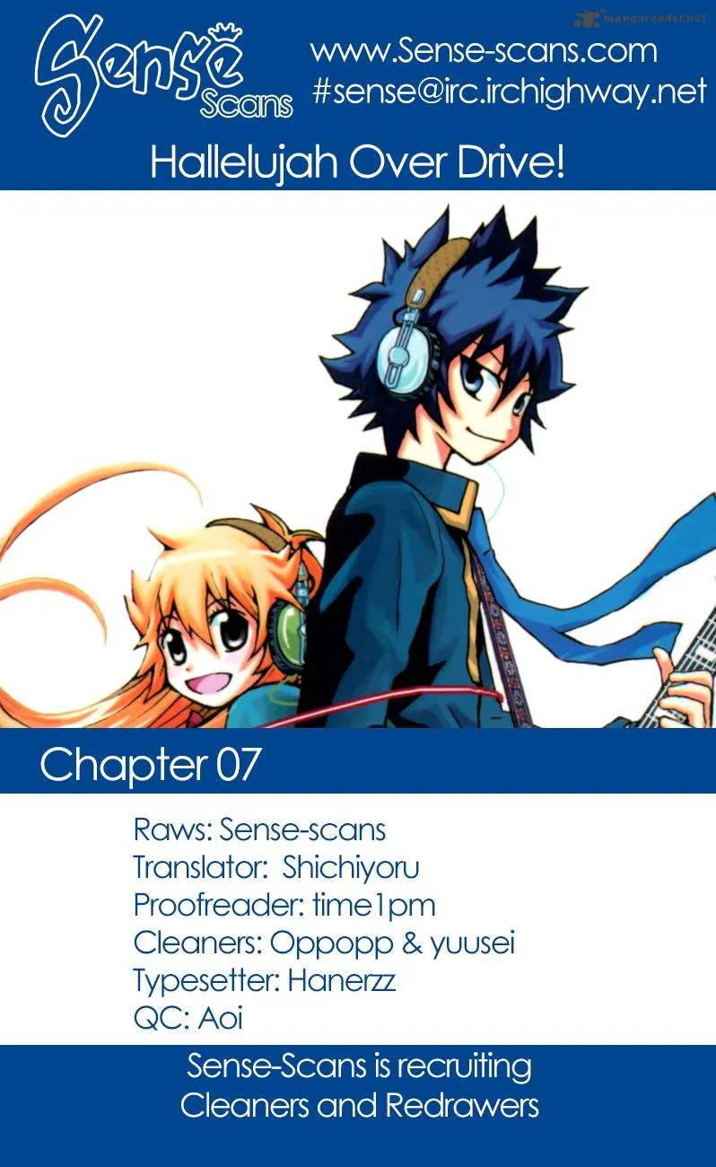 Hallelujah Overdrive! Chapter 7 page 1