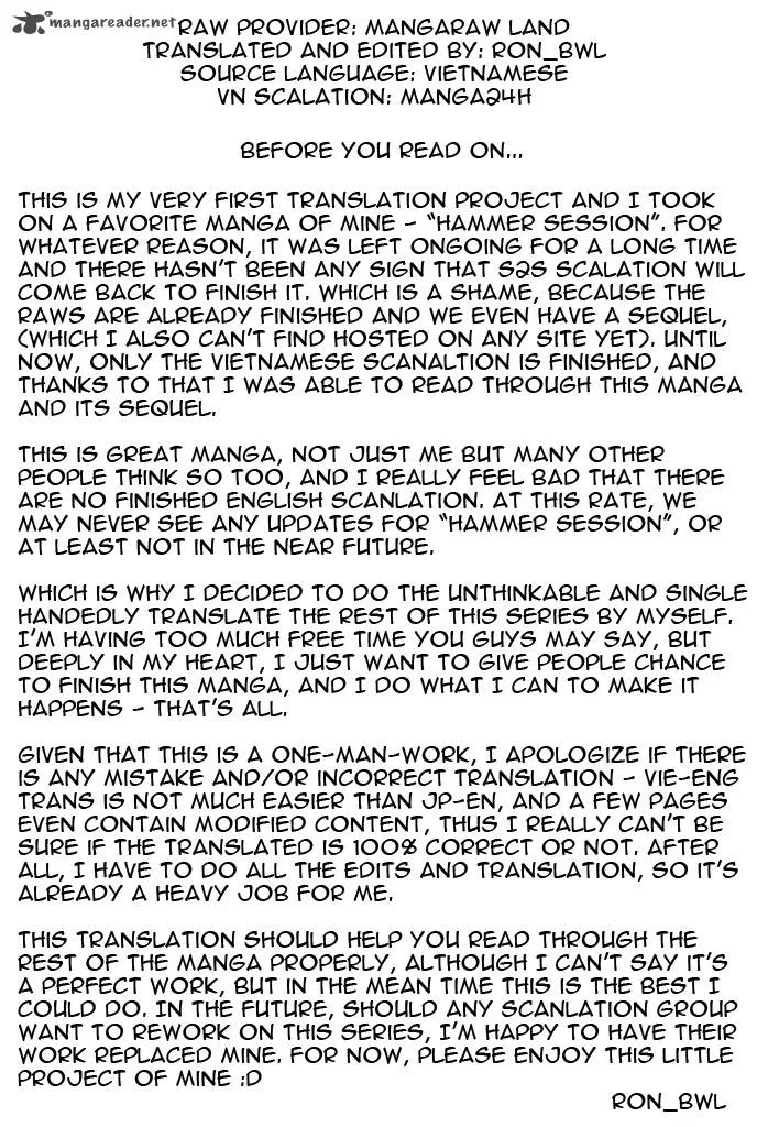 Hammer Session! Chapter 37 page 2