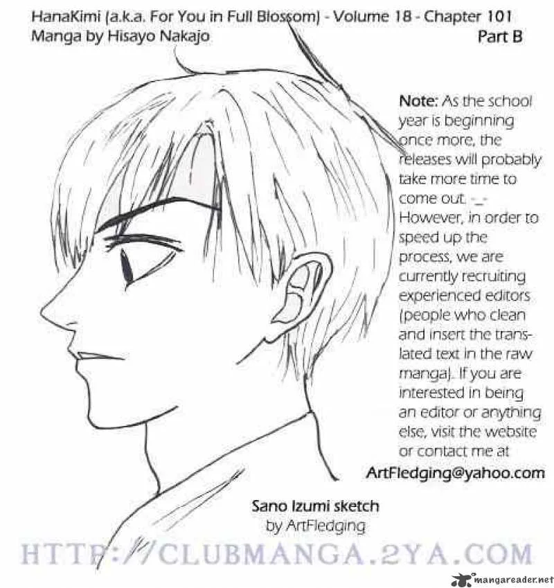 Hana Kimi Chapter 101 page 28