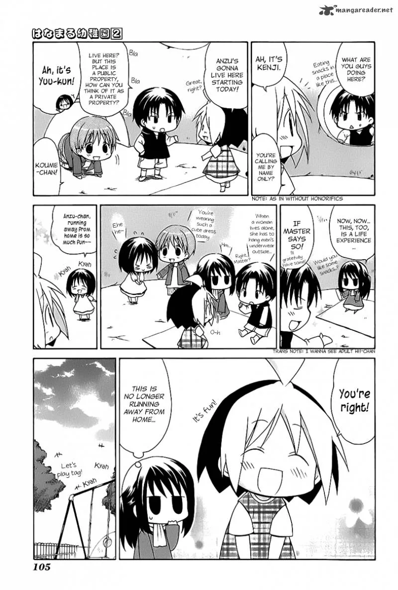 Hanamaru Youchien Chapter 17 page 10