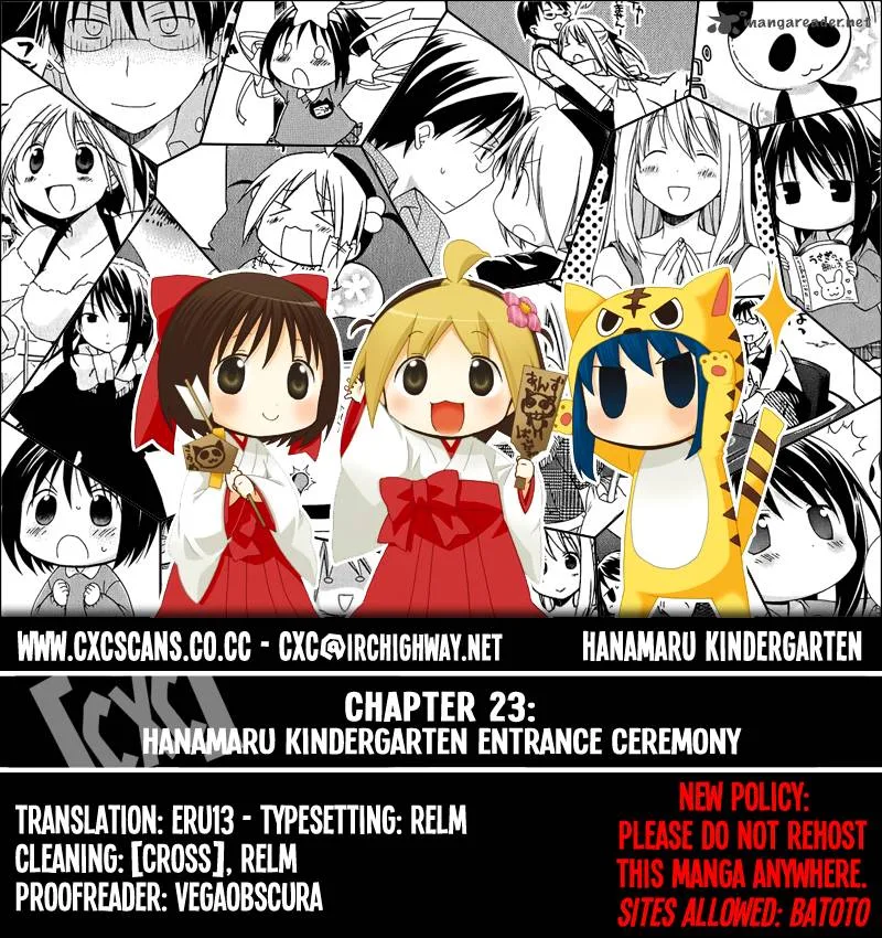 Hanamaru Youchien Chapter 23 page 1
