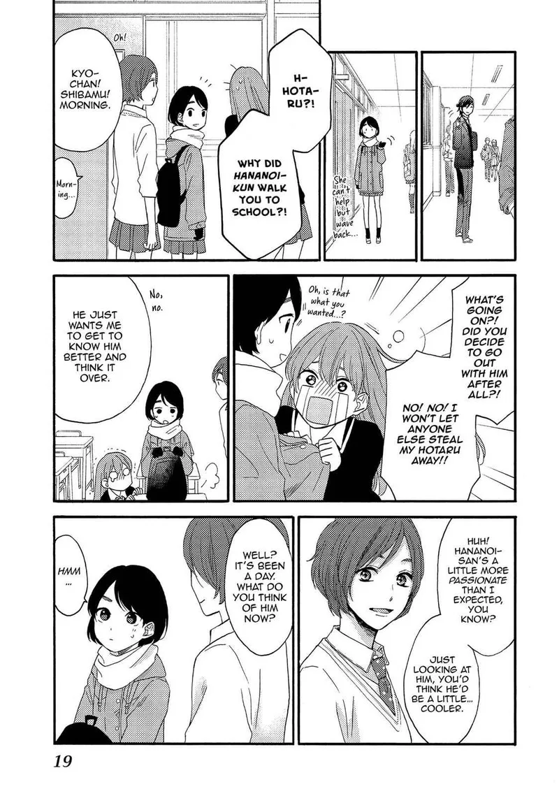 Hananoi-kun to Koi no Yamai Chapter 1 page 19