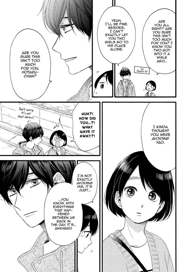 Hananoi-kun to Koi no Yamai Chapter 15 page 9
