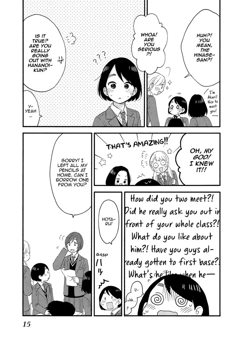 Hananoi-kun to Koi no Yamai Chapter 17 page 15