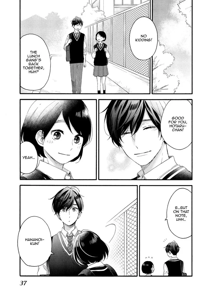 Hananoi-kun to Koi no Yamai Chapter 17 page 37