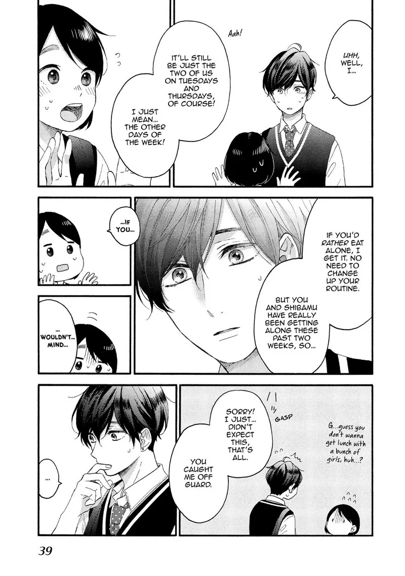 Hananoi-kun to Koi no Yamai Chapter 17 page 39