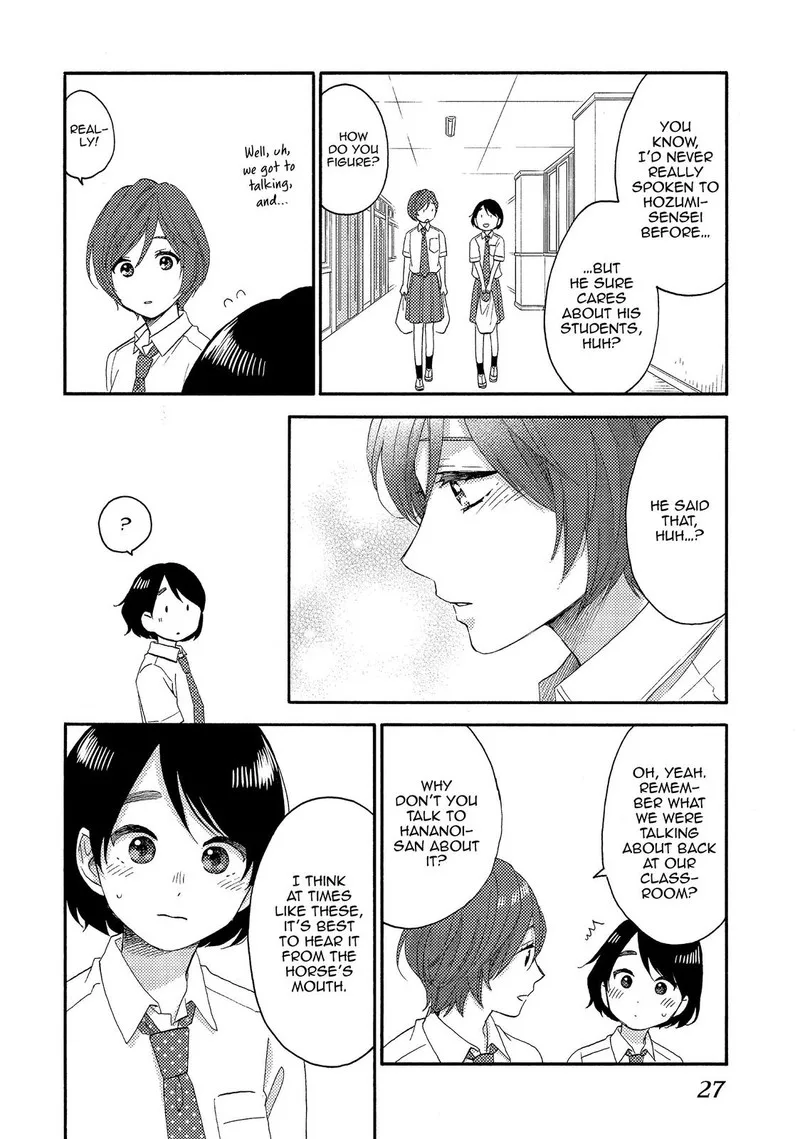 Hananoi-kun to Koi no Yamai Chapter 25 page 28