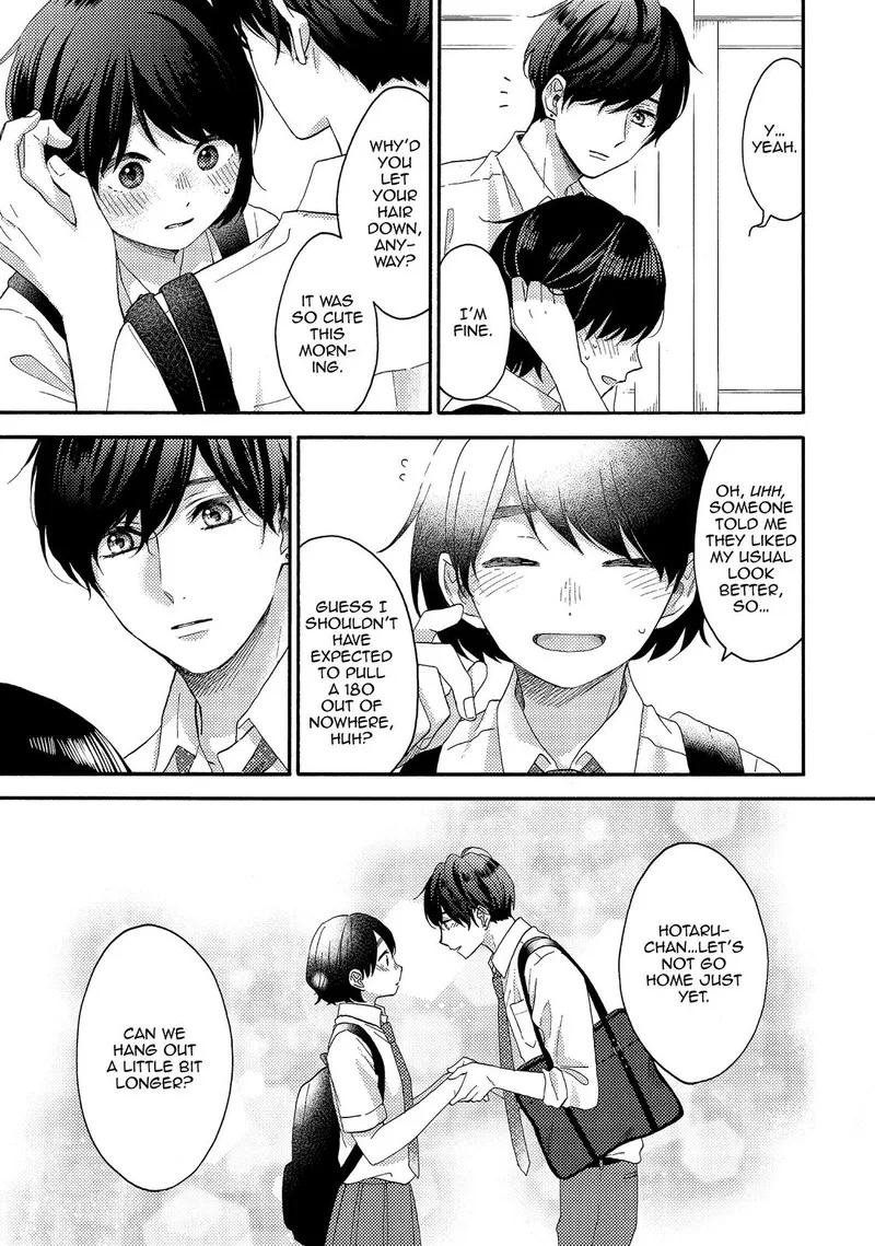 Hananoi-kun to Koi no Yamai Chapter 25 page 35