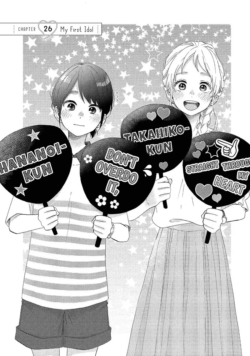 Hananoi-kun to Koi no Yamai Chapter 26 page 1