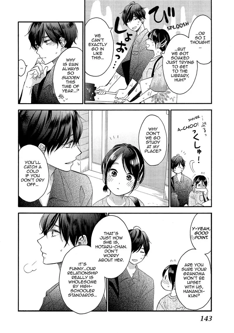 Hananoi-kun to Koi no Yamai Chapter 28 page 10