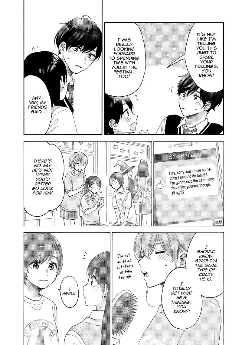 Hananoi-kun to Koi no Yamai Chapter 36 page 9