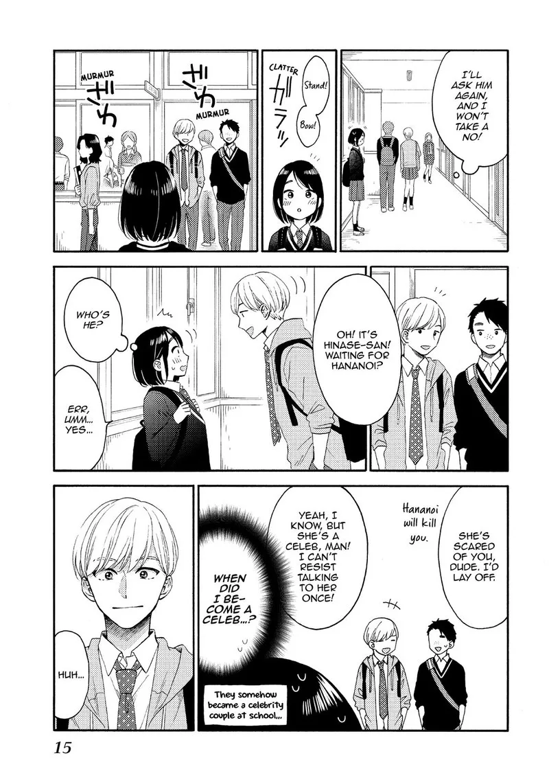 Hananoi-kun to Koi no Yamai Chapter 37 page 15